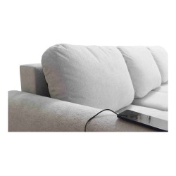 Oscar corner sofa with sleeping function and USB port – Comfort and style in your living room