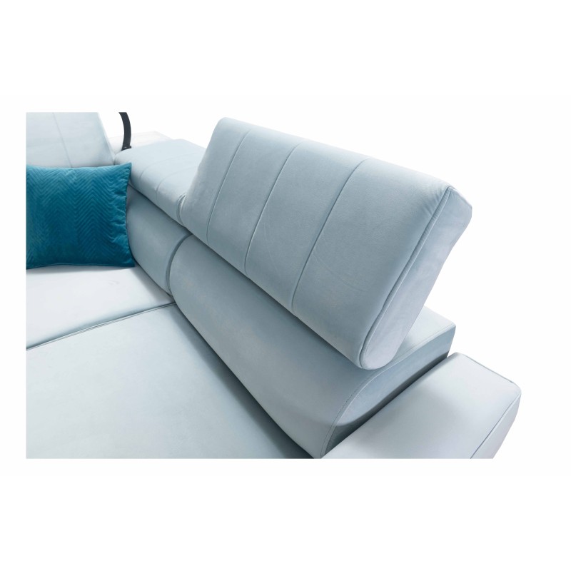 Esquina Modena V con función de dormir y contenedor para ropa de cama - Velvet, Amor velvet 4312