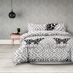 Frankhauer Ropa de cama de microfibra MARIPOSA