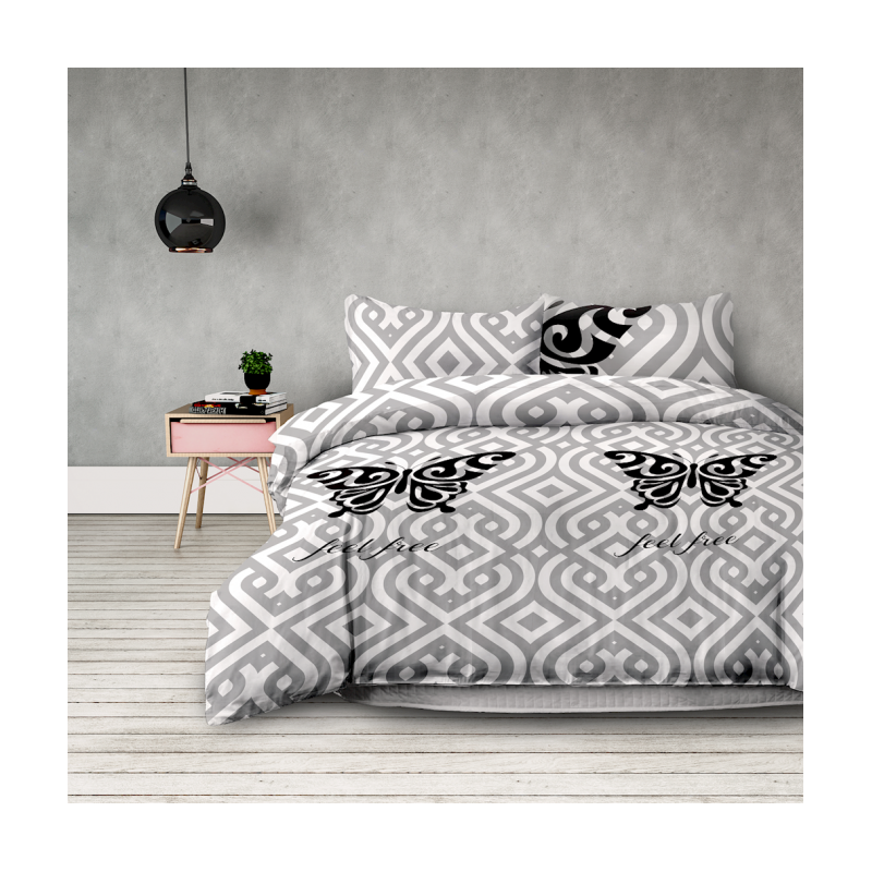 Frankhauer Ropa de cama de microfibra MARIPOSA