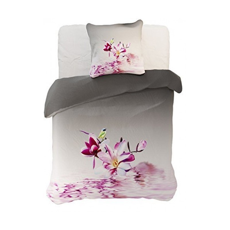 Frankhauer 3D Microfiber Bedding RASPBERRY