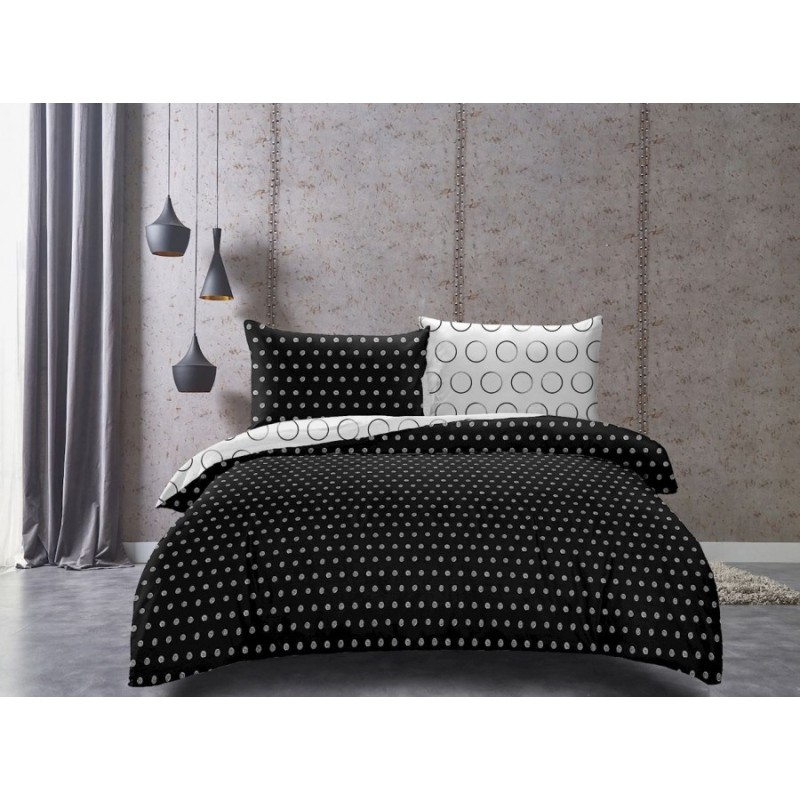 Frankhauer Ropa de cama NOCHE NEGRA 100% microfibra