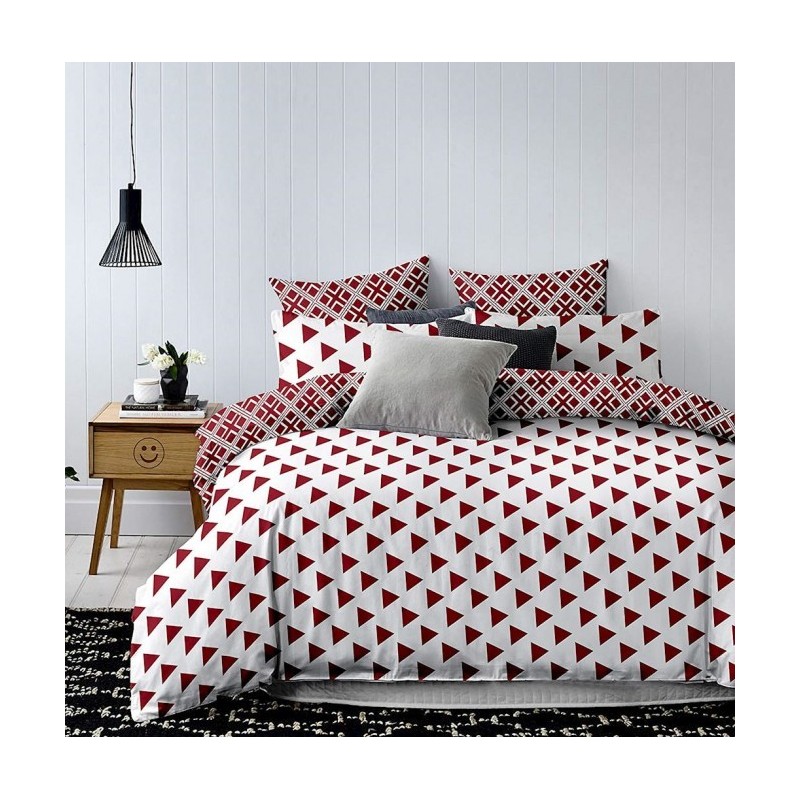 Frankhauer Bettwäsche DREIECKE 100% Mikrofaser