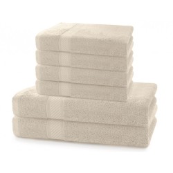Frankhauer Set of 6 Bamboo Towels BAMBOO - various colors 270x140+450x100