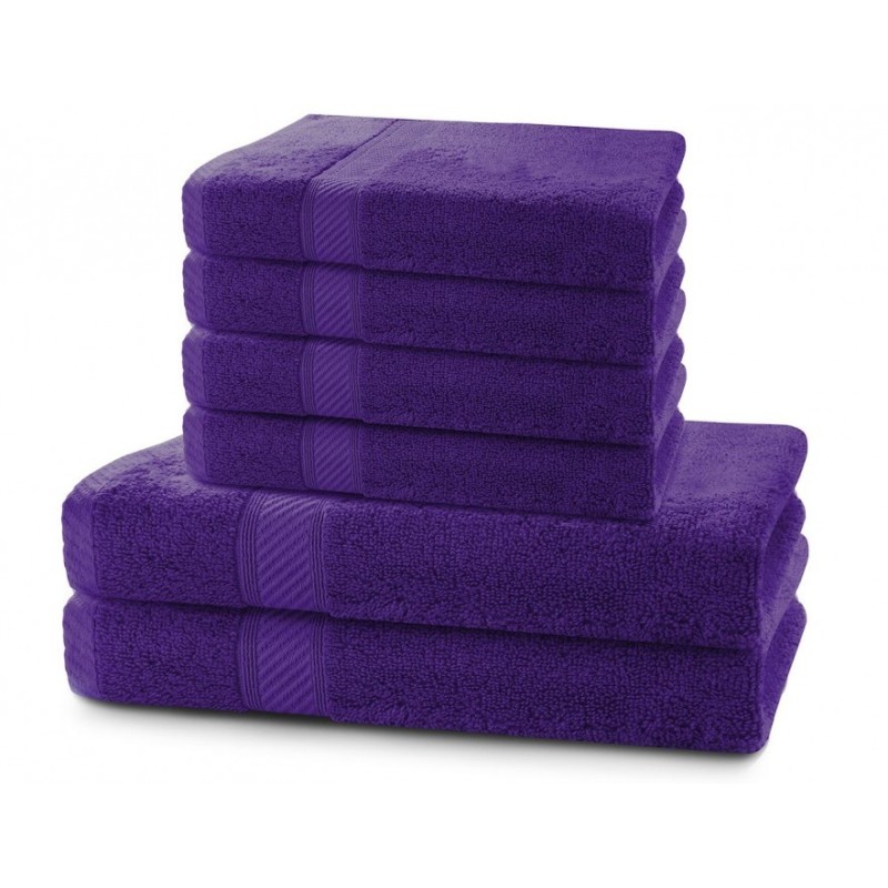 Frankhauer Set of 6 Bamboo Towels BAMBOO - various colors 270x140+450x100