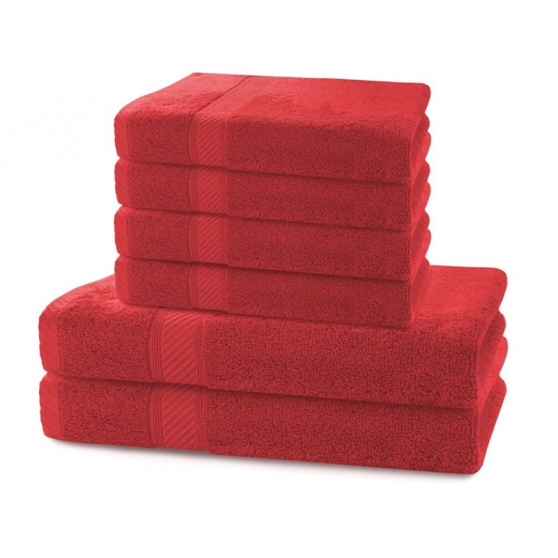 Frankhauer Set of 6 Bamboo Towels BAMBOO - various colors 270x140+450x100