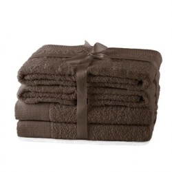 Frankhauer Set of 6 AMARILIS towels - various colors 270x140+450x100
