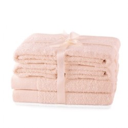 Frankhauer Set of 6 AMARILIS towels - various colors 270x140+450x100