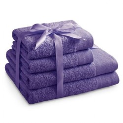 Frankhauer Set of 4 AMARILIS towels - various colors 270x140+250x100