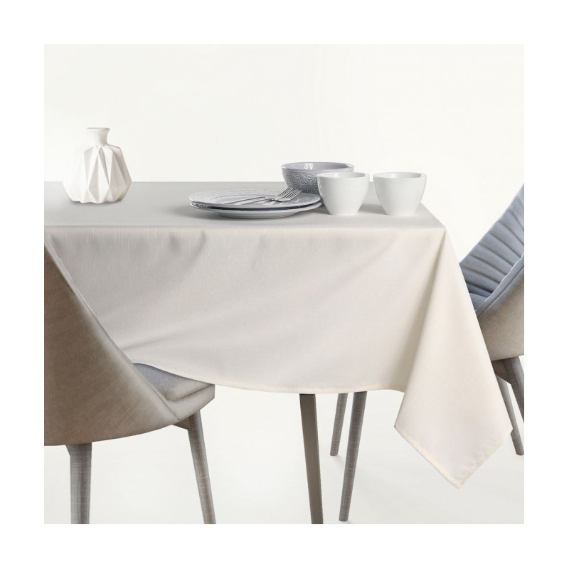 Frankhauer Stain-resistant Tablecloth WENUS Rectangular Cream