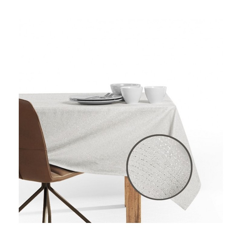 Frankhauer BŁYSK Cream Square Tablecloth