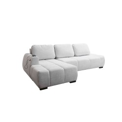 Esquinero Oscar con función de cama y puerto USB: Comodidad y estilo en tu sala de estar.