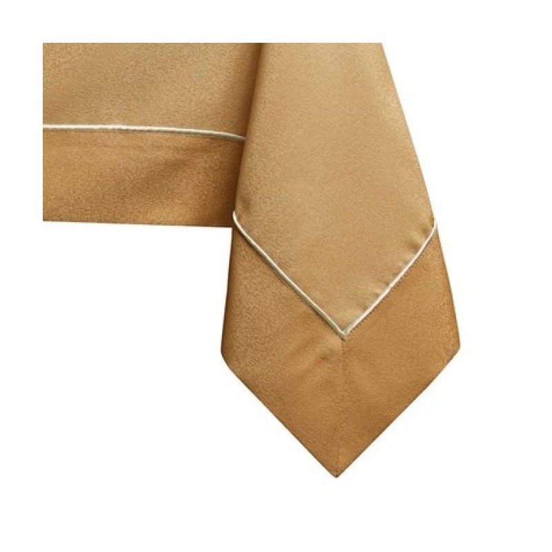 Frankhauer Stain-resistant tablecloth IMPERIUM with trim + cuff - various colors