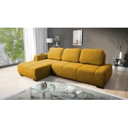 Oscar corner sofa with sleeping function and USB port – Comfort and style in your living room
