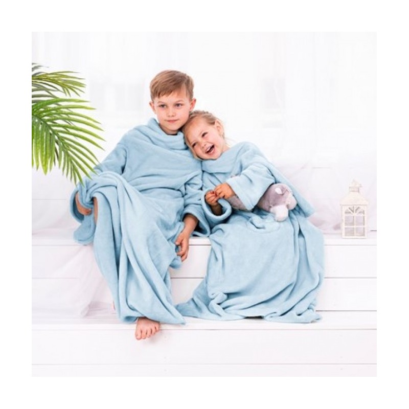 Frankhauer LENIWY DZIEŃ Couch for kids with sleeves - various colors