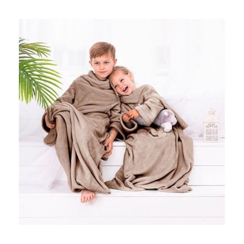 Frankhauer LENIWY DZIEŃ Couch for kids with sleeves - various colors