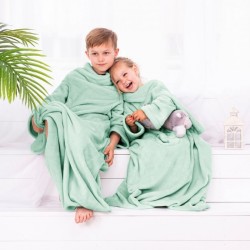 Frankhauer LENIWY DZIEŃ Couch for kids with sleeves - various colors