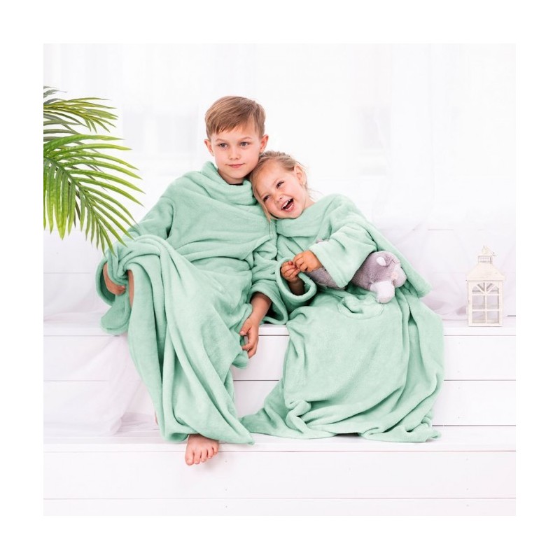 Frankhauer LENIWY DZIEŃ Couch for kids with sleeves - various colors