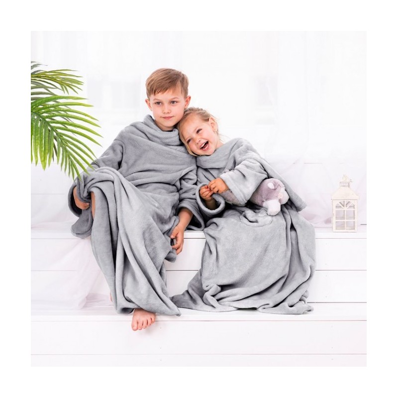 Frankhauer LENIWY DZIEŃ Couch for kids with sleeves - various colors