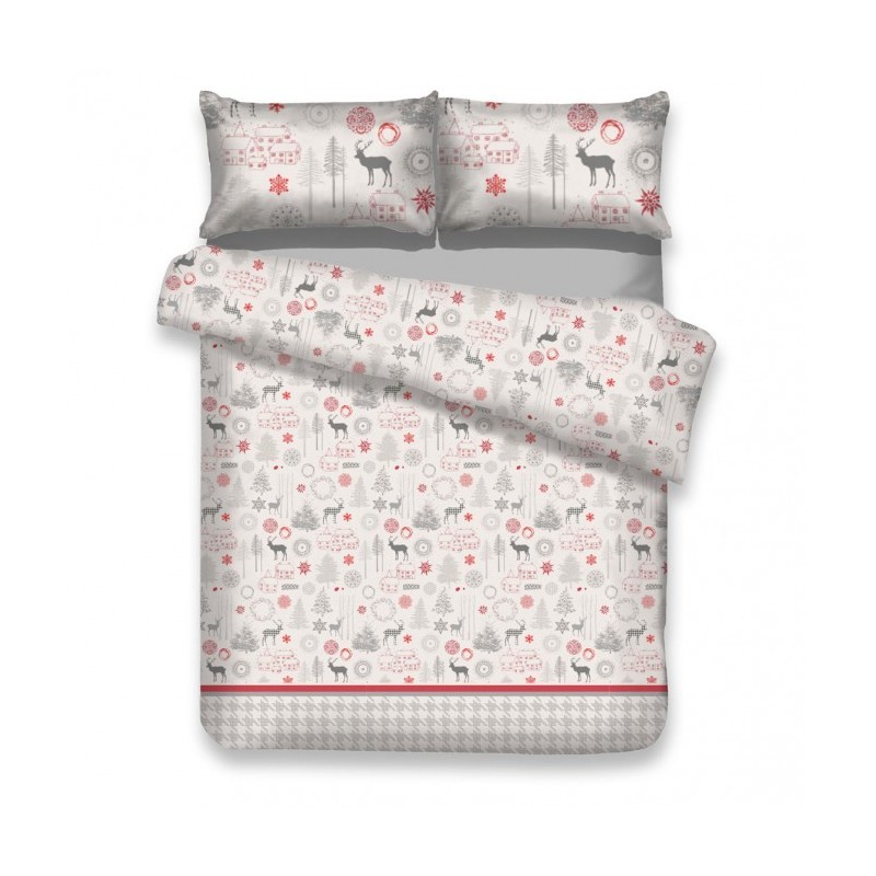 Frankhauer Ropa de cama de franela RENIFER