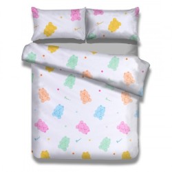 Frankhauer Children's Bedding Candy Bears 100% Cotton