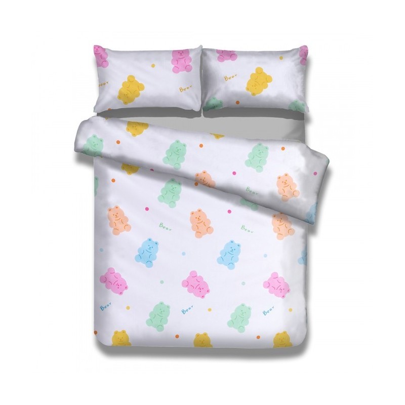 Frankhauer Children's Bedding Candy Bears 100% Cotton