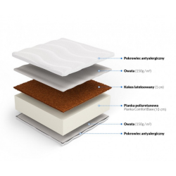 Frankhauer Foam mattress with coconut Kalliope