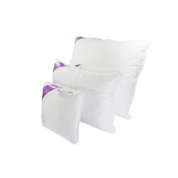 Frankhauer Almohada sintética de plumas blanca Flora