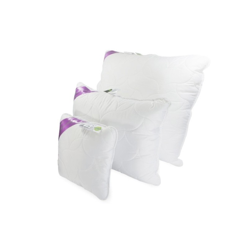 Frankhauer White synthetic down pillow Flora