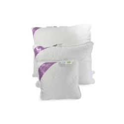 Frankhauer Almohada sintética de plumas blanca Flora