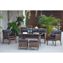 Frankhauer TAJLO brown garden furniture set