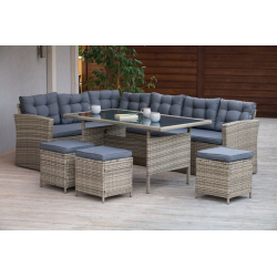 Frankhauer LILO Brown Garden Furniture Set