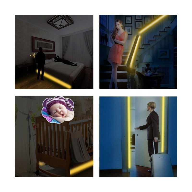 Frankhauer Tira LED con sensor de movimiento