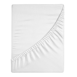 Frankhauer White Jersey Fitted Sheet
