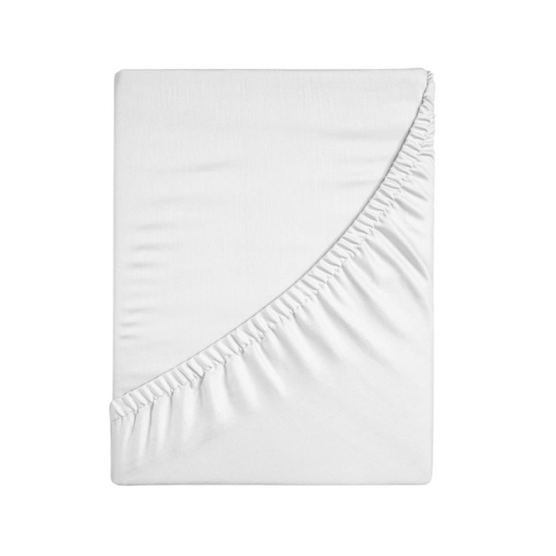 Frankhauer Sábana Jersey con elástico blanca