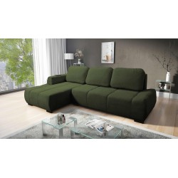 Oscar corner sofa with sleeping function and USB port – Comfort and style in your living room