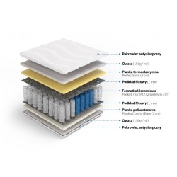 Frankhauer Taschenfederkernmatratze Memory Apollo