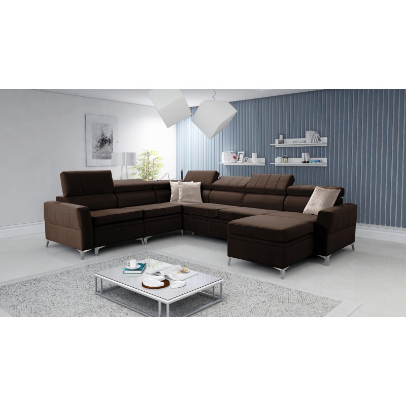 bMeta Title:/b Ecksofa Modena VII mit Schlaffunktion - Eleganz und Funktionalität | [NAZWA TWOJEGO SKLEPU]