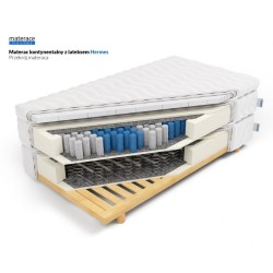 Frankhauer Colchón continental con látex Hermes