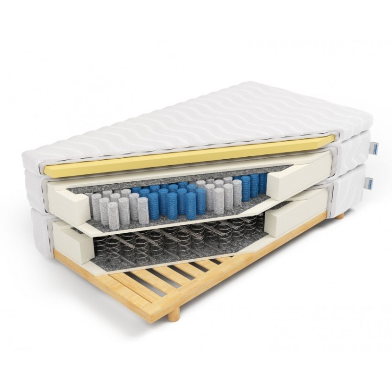 Frankhauer Colchón continental con espuma viscoelástica Altea