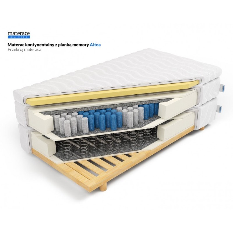 Frankhauer Continental mattress with memory foam Altea