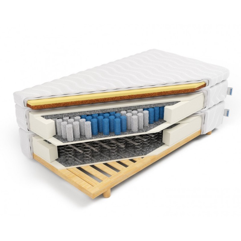 Frankhauer Continental memory mattress with coconut Galatea