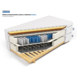 Frankhauer Colchón continental de memoria con coco Galatea