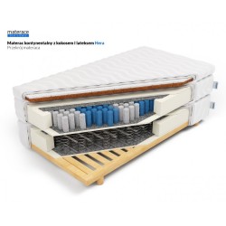 Frankhauer Materac kontynentalny z kokosem i lateksem Hera