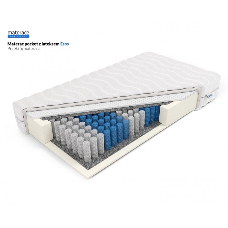 Frankhauer Pocket Mattress with Latex Eros