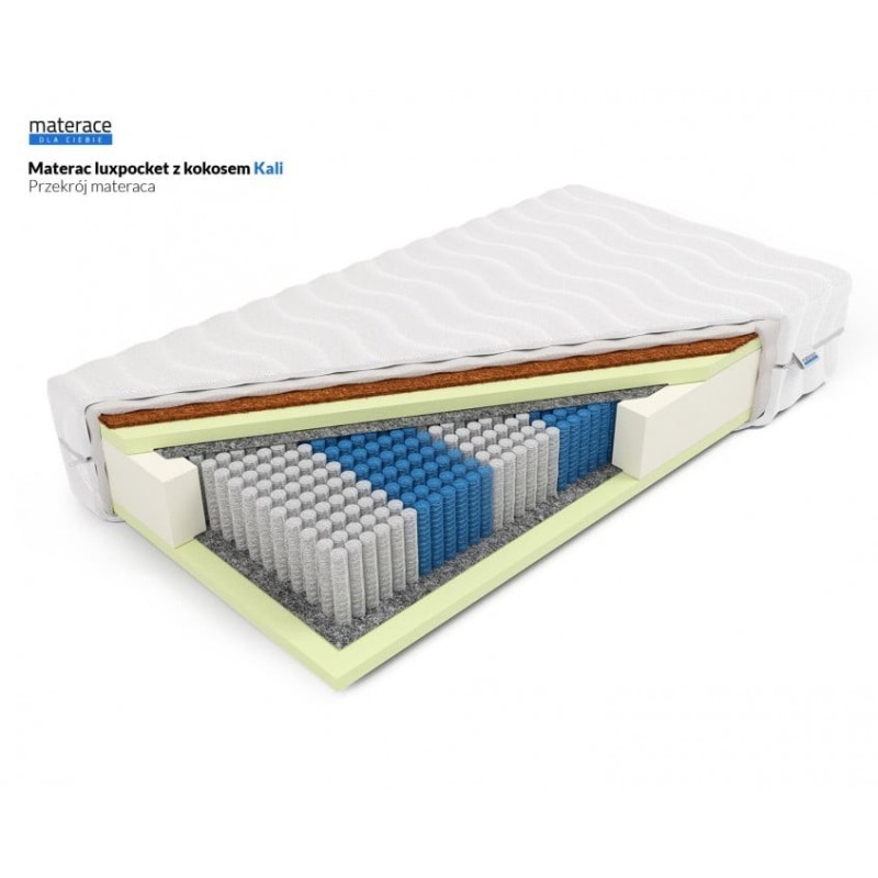 Frankhauer Luxpocket Mattress with Coconut Kali