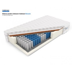 Frankhauer Pocket Mattress with Coconut and Latex Nemezis