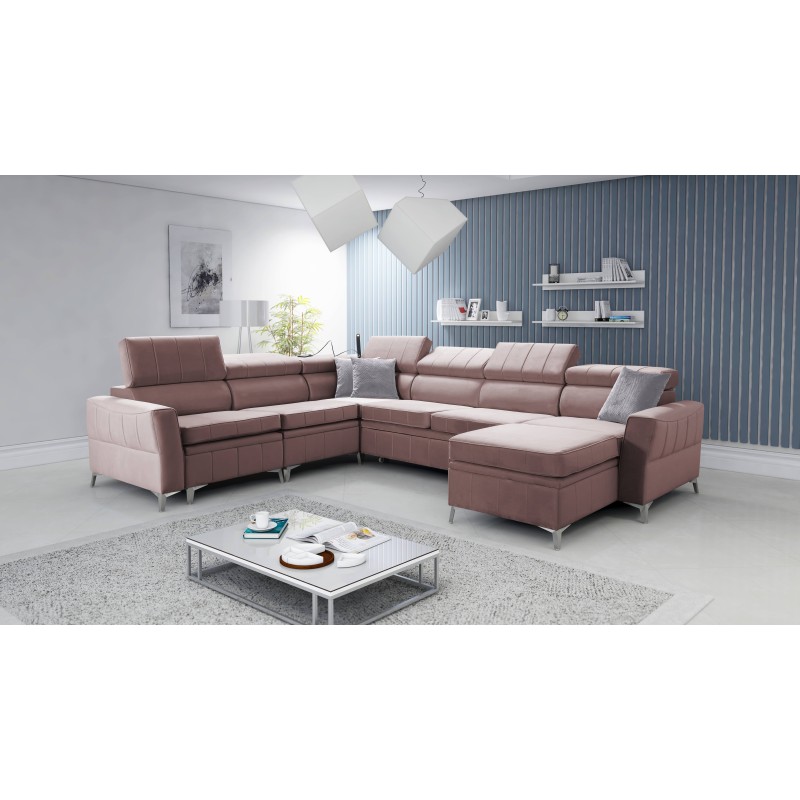 bMeta Title:/b Ecksofa Modena VII mit Schlaffunktion - Eleganz und Funktionalität | [NAZWA TWOJEGO SKLEPU]