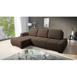 Oscar corner sofa with sleeping function and USB port – Comfort and style in your living room