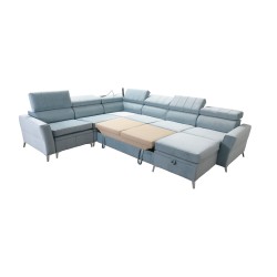 bMeta Title:/b Ecksofa Modena VII mit Schlaffunktion - Eleganz und Funktionalität | [NAZWA TWOJEGO SKLEPU]